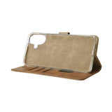 Bibliothèque Rixus pour Apple iPhone 16 - Marron clair