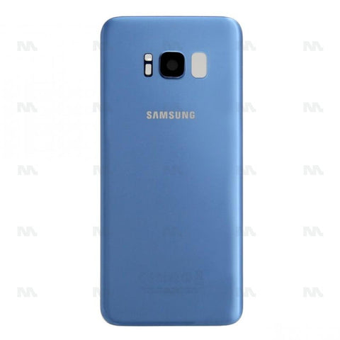 Vitre arrière pour Samsung Galaxy S8 G950F avec objectif bleu OEM