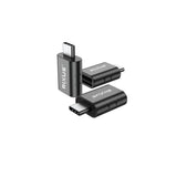 Adaptateur OTG USB-C vers USB-A Rixus RXOTG02 gris sidéral (lot de 2)