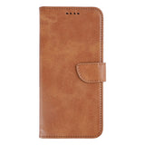 Bibliothèque Rixus pour Samsung Galaxy S26 Ultra marron clair