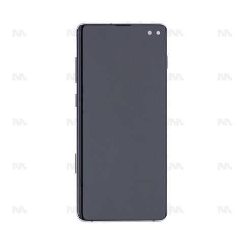 Chassis + Ecran Original Reconditionné + Vitre pour Samsung Galaxy S10 Plus G975F - Prism Black