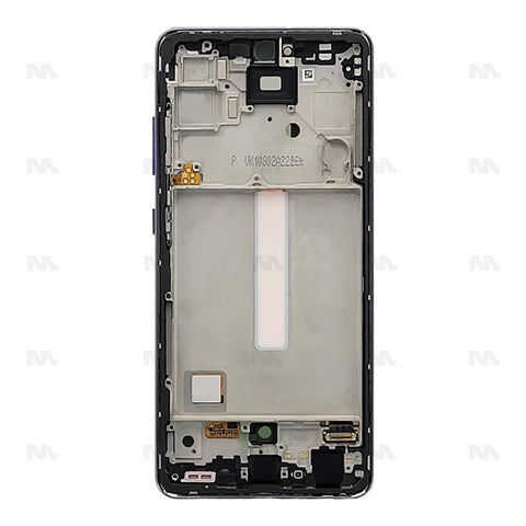 Chassis + Ecran Officiel Service Pack + Vitre pour Samsung Galaxy A52 A525F / A52 5G A526B Awesome Violet