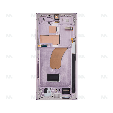 Ecran LCD + Vitre pour Samsung Galaxy S23 Ultra S918B Lavender Assembled