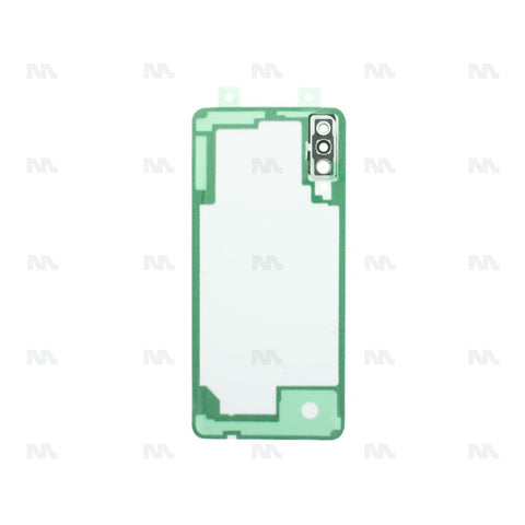 Vitre arrière pour Samsung Galaxy A70 A705F avec objectif blanc OEM