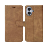 Bibliothèque Rixus pour Apple iPhone 17 Marron clair
