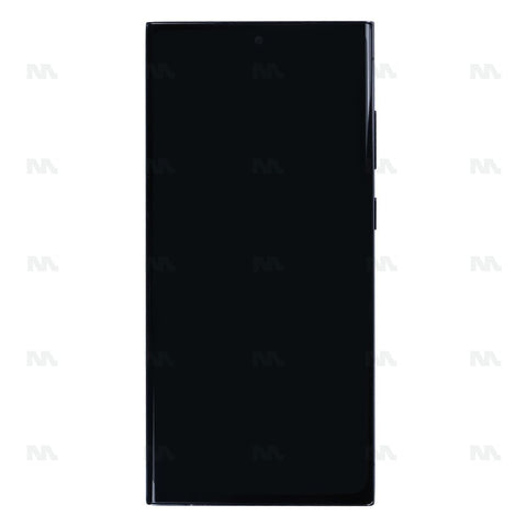 Chassis + Ecran OLED + Vitre pour Samsung Galaxy S23 Ultra S918B - Phantom Black
