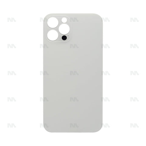 Vitre Arrière avec bloc complet pour Apple iPhone 12 Pro - Argent - Compatible