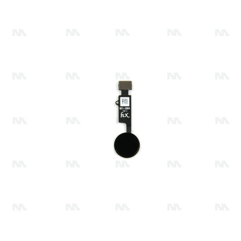 Bouton d'accueil avec fonction retour pour iPhone 7, 7 Plus, 8, 8 Plus - Noir