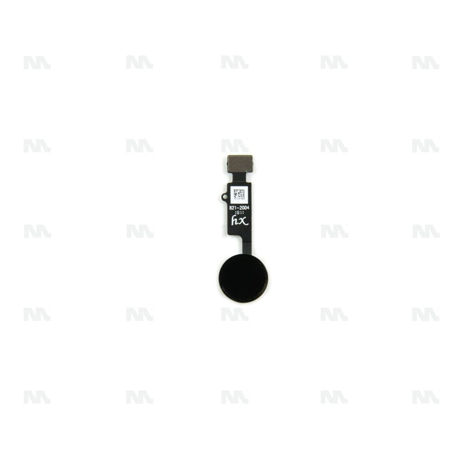 Bouton d'accueil avec fonction retour pour iPhone 7, 7 Plus, 8, 8 Plus - Noir