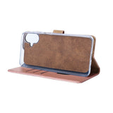 Rixus Bookcase pour Samsung Galaxy A07 Rose