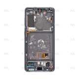 Chassis + Ecran Original Reconditionné + Vitre pour Samsung Galaxy S21 5G G991B - Phantom Gray