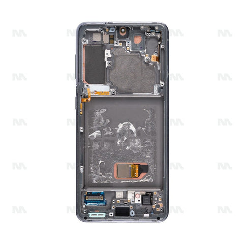 Chassis + Ecran Original Reconditionné + Vitre pour Samsung Galaxy S21 5G G991B - Phantom Gray