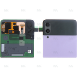 Ecran LCD + Batterie pour Samsung Galaxy Z Flip 3 (SM-F711B) Cover Externe LCD (GH97-26773D) - Lavender