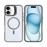 Étui Rixus Classic 03 avec MagSafe pour Apple iPhone 16 Plus Gris titane
