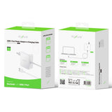 Adaptateur secteur Rixus RXMCTC 96 W USB-C blanc