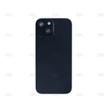 Vitre Arrière avec NFC, cadre de caméra agrandi pour Apple iPhone 15 – Noir – Reconditionné