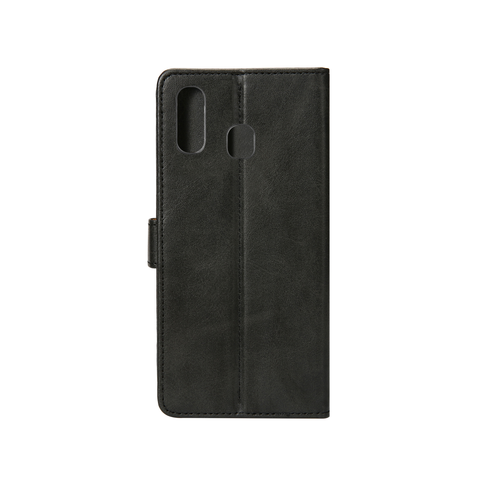 Etui livre pour Samsung Galaxy A20e - Noir