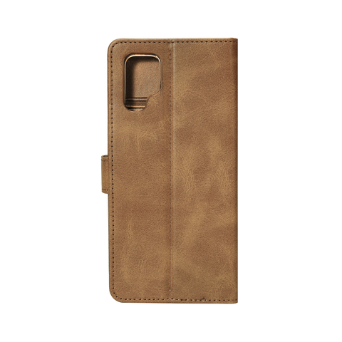 Bibliothèque Rixus pour Samsung Galaxy S23 Ultra Marron clair