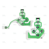 Ensemble de boutons en caoutchouc pour manette Playstation 4 JDM-030