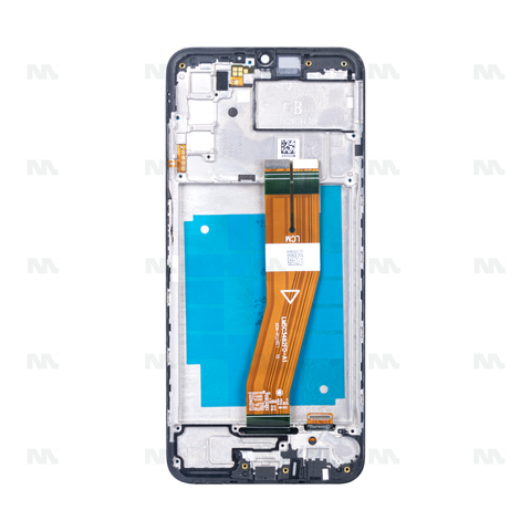Chassis + Ecran OLED + Vitre pour Samsung Galaxy A03s A037F (Non EU) - Noir