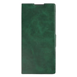 Étui portefeuille Rixus avec porte-stylo pour Samsung Galaxy Z Fold 7 vert