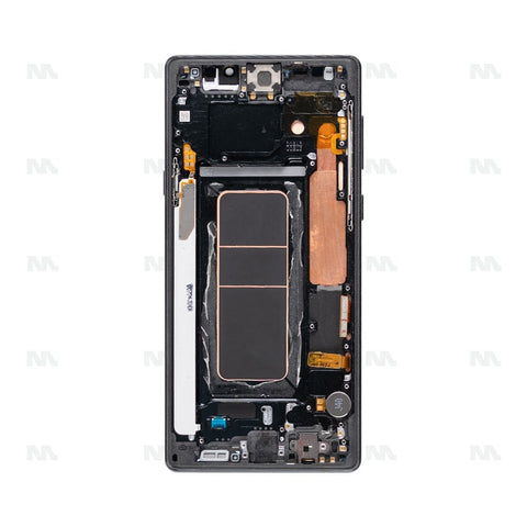Chassis + Ecran Original Reconditionné + Vitre pour Samsung Galaxy Note 9 N960F - Midnight Black