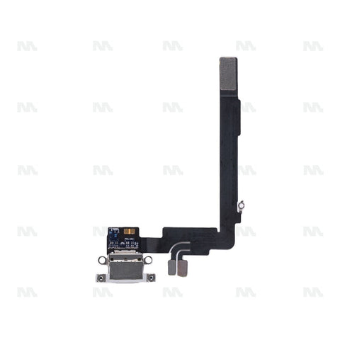 Connecteur de charge pour Apple iPhone 16 Pro Max – Blanc Titane – Reconditionné