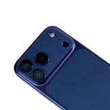 Protection ultra transparente pour appareil photo Rixus pour Apple iPhone 17 Pro Deep Blue