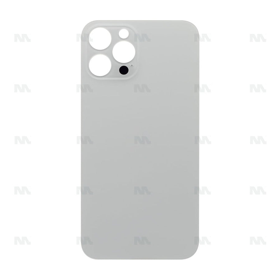 Vitre Arrière avec bloc complet pour Apple iPhone 12 Pro Max, Argent, Compatible