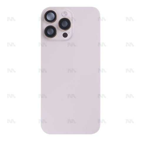 Vitre Arrière avec NFC, cadre de caméra agrandi pour Apple iPhone 16 Pro – Titane naturel reconditionné