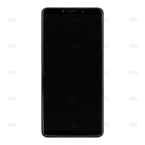 Chassis + Ecran Officiel Service Pack + Vitre pour Samsung Galaxy A9 / A9s A920F (2018) - Noir