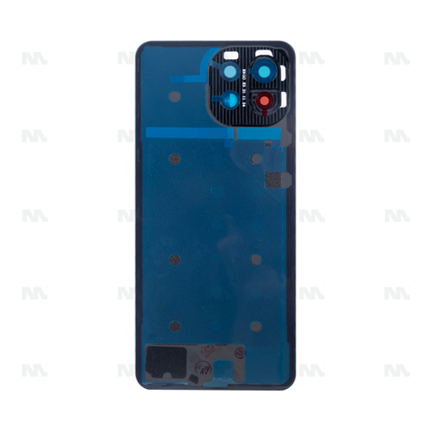 Vitre arrière pour Xiaomi 11 Lite 5G NE avec objectif – Truffle Black – OEM