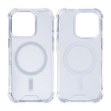 Étui anti-éclatement Rixus avec MagSafe pour Apple iPhone 16 Pro Max transparent