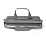Housse pour ordinateur portable avec bandoulière 11, 12 pouces Gris