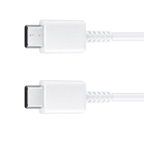 Câble de données Samsung EP-DX310JWEGEU USB-C vers USB-C 3A 1,8 m Blanc