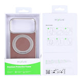 Étui Rixus MagWrap pour Apple iPhone 17 Pro marron