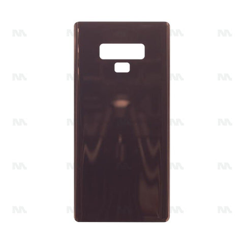 Vitre arrière pour Samsung Galaxy Note 9 N960F avec objectif cuivre doré OEM
