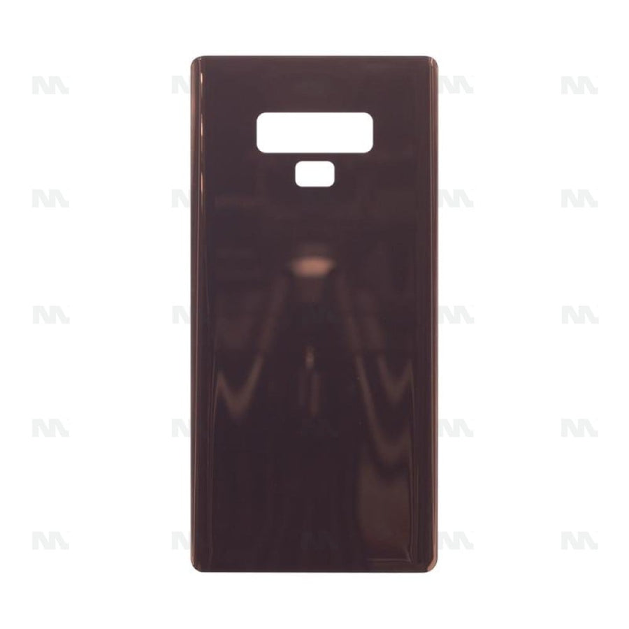 Vitre arrière pour Samsung Galaxy Note 9 N960F avec objectif cuivre doré OEM