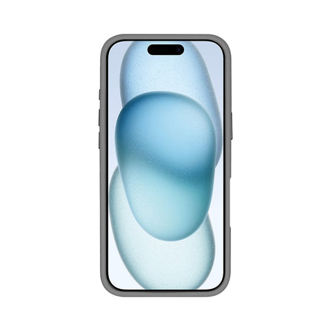Étui Rixus Classic 03 avec MagSafe pour Apple iPhone 16 Plus Gris titane