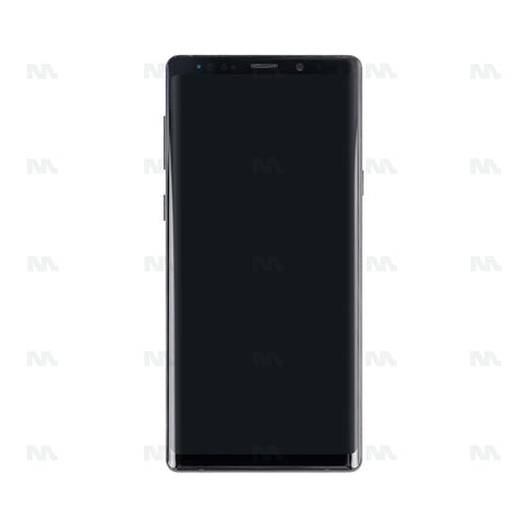 Chassis + Ecran Original Reconditionné + Vitre pour Samsung Galaxy Note 9 N960F - Midnight Black