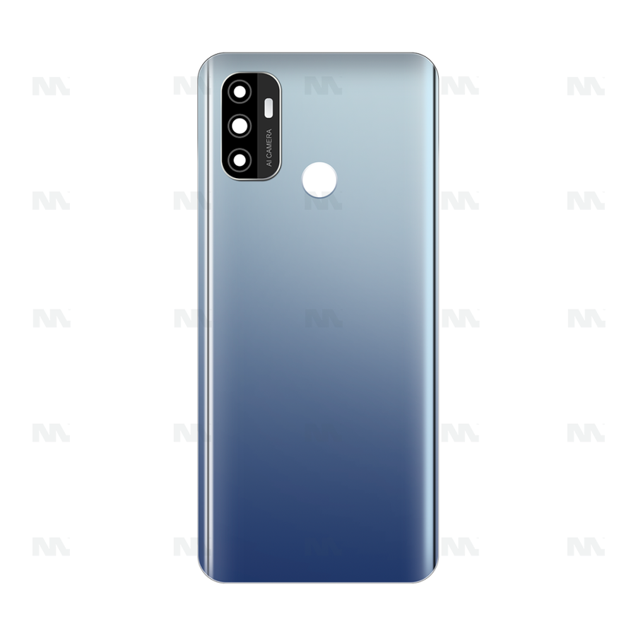 Vitre arrière avec lentille bleu fantaisie OEM pour Oppo A53s, A53