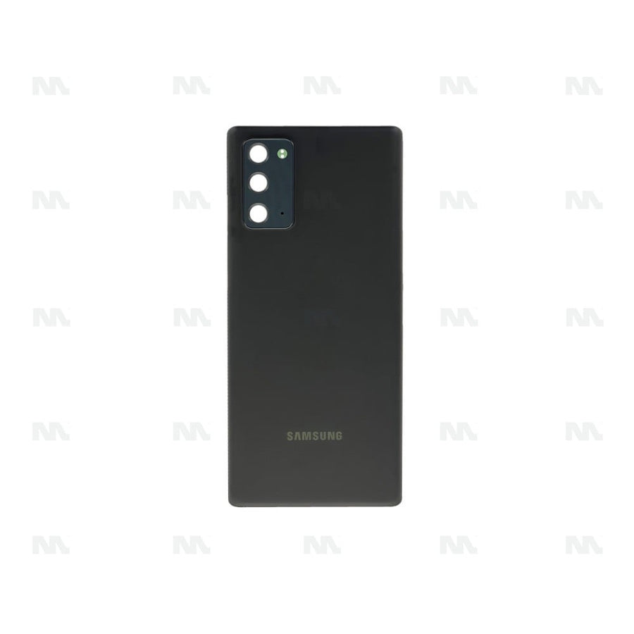 Vitre arrière pour Samsung Galaxy Note 20 N980F avec objectif Mystic Grey OEM