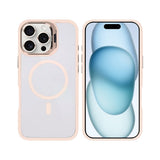 Étui Rixus Classic 03 avec MagSafe pour Apple iPhone 16 Pro Max rose clair