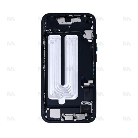 Boîtier avec petites pièces pour Apple iPhone 16e - Noir - OEM