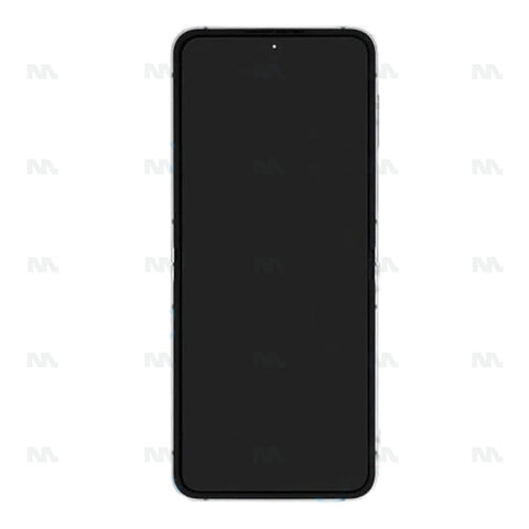 Chassis + Ecran Officiel Service Pack + Vitre pour Samsung Galaxy Z Flip7 FE F761B - Blanc