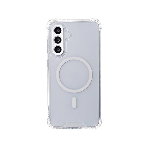 Étui anti-éclatement Rixus avec MagSafe pour Samsung Galaxy A56 transparent