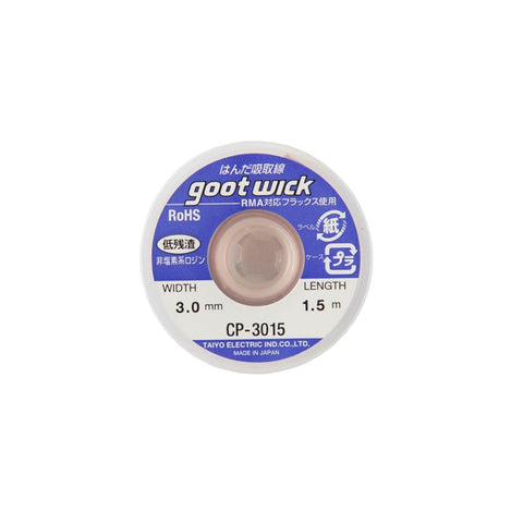Dessoudeur à mèche Goot 3,0 mm (CP-3015)