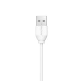 Câble de données Rixus RXU81A Boost Lightning 1 m blanc