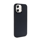 Coque Mag Carbon avec MagSafe pour Apple iPhone 12, 12 Pro Titanium Black