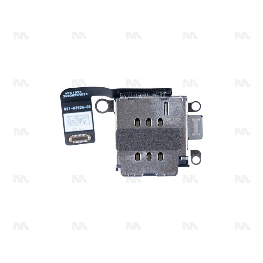 Lecteur de carte SIM double avec Flex reconditionné pour Apple iPhone 14, 14 Plus, 16e